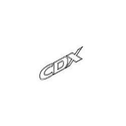 Napis ''CDX'' na tył ASTRA H/VECTRA C/SIGNUM