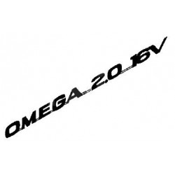 Napis ''OMEGA 2.0 16V'' na tył OMEGA B do 1999