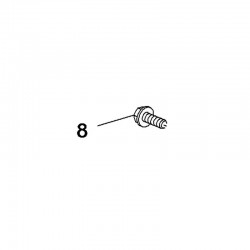 Śruba zacisku hamulcowego 13590528 (Ampera-e, Astra K, Insignia B)