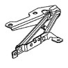 Zawias maski prawy Insignia