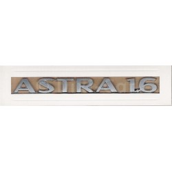 Napis ''ASTRA 1.6'' na tył Astra III