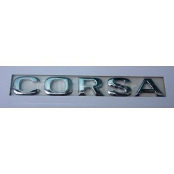 Napis ''CORSA'' na tył CORSA C.
