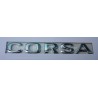 Napis ''CORSA'' na tył CORSA C.
