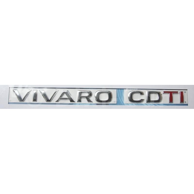 Napis ''VIVARO CDTI'' na tył Movano A.