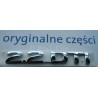 Napis ''2.2 DTI'' na tył ASTRA G/ZAFIRA A do 2003 roku.