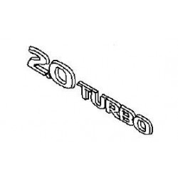 Napis ''2.0 TURBO'' na tył VECTRA C/ASTRA H