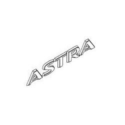 Napis ''ASTRA'' na tył ASTRA H