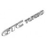 Napis ''GTC TURBO'' na tył ASTRA H