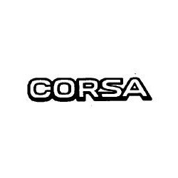 Napis ''CORSA'' na tył CORSA B do 1997