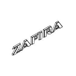 Napis ''ZAFIRA'' na tył ZAFIRA B