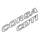 Napis ''CORSA CDTI'' na tył CORSA C