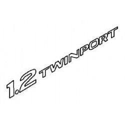 Napis ''1.2 TWINPORT'' na tył CORSA C/AGILA A