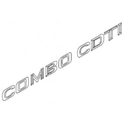 Napis ''COMBO CDTI'' na tył CORSA C COMBO