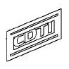 Napis ''CDTI'' na tył ASTRA J IV