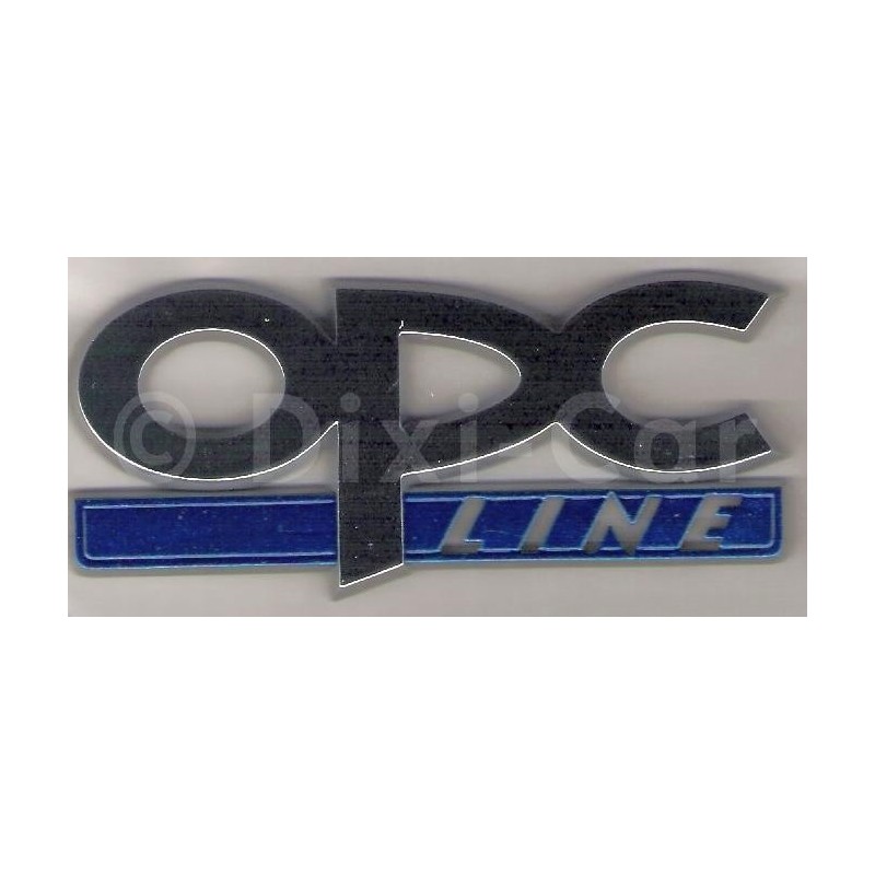 Napis ''OPC Line'' na drzwi przednie Astra III, Corsa D, Meriva, Tigra B, Vectra C, Zafira B