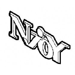 Napis ''N JOY'' na drzwi CORSA C/ASTRA G