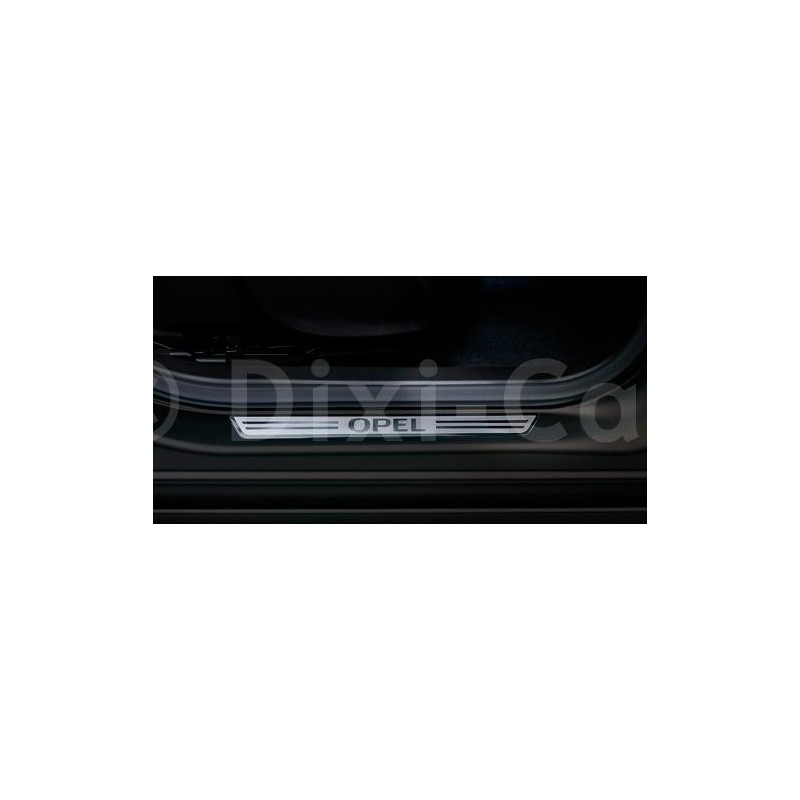 Nakładka progów wewnętrznych ''OPEL'' (2 szt.) Opel Astra J, Opel Meriva A