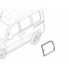 Szyba drzwi przesuwnych lewa GM 5161423 (Opel Combo C)