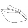 Lampa tylna lewa ASTRA H hatchback (5D) do 2007