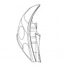 Lampa tylna lewa CORSA D (3D)