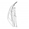 Lampa tylna prawa CORSA D (5D) od 2008
