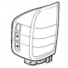Lampa tylna lewa FRONTERA B