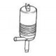 Pompa spryskiwacza szyby (1 wyjście) ASTRA F/CORSA B/OMEGA A,B/VECTRA A