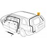 Uszczelka klapy bagażnika GM 90587041 (Opel Zafira A)