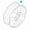 Felga aluminiowa 14” GM 9210091 (Opel Agila A)