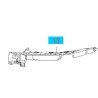 Ślizg zderzaka przedni prawy pod lampą GM 23158324 (Opel Insignia po liftingu)