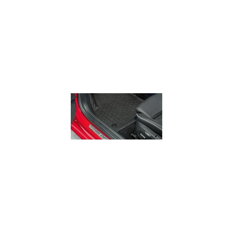 Komplet welurowych dywaników w czarnym kolorze Jet Black GM 39026455 (Opel Astra K)