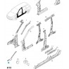 Listwa przedniego słupka, lewa GM13272626 (Opel Astra H)