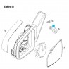 Zaślepka, korek koloru czarnego 9,5mm GM90363469 (Opel Astra G, Zafira A,B)
