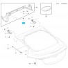 Ustalacz rynienki odpływowej klapy bagażnika GM13336985 (Opel Insignia)