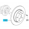 Tarcza hamulcowa tylna 292mm GM13502137 (Opel Astra J, Cascada, Zafira C)