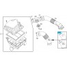Kanał wylotowy obudowy filtra powietrza 13248878 (Opel Corsa D)