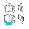 Zawias drzwi tylnych, przednich 9130921 (Astra G,H, Corsa C, Meriva A, Tigra B, Zafira A,B)