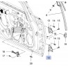 Zawias drzwi przednich 20992731 (Astra J, Ampera, Zafira C)