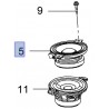 Głośnik deski konsoli przyrządów 13257497 (Adam, Astra J, Cascada, Meriva B, Insignia)