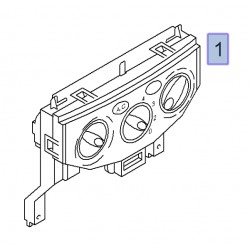 Panel pokrętła ogrzewania i nadmuchu 93198830 (Vivaro A)
