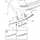 Nakładka, listwa tylnego zderzaka OPC, VXR 13311287 (Astra J)
