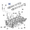 Wałek rozrządu 1.4 B14XE 12665275 (Astra K)