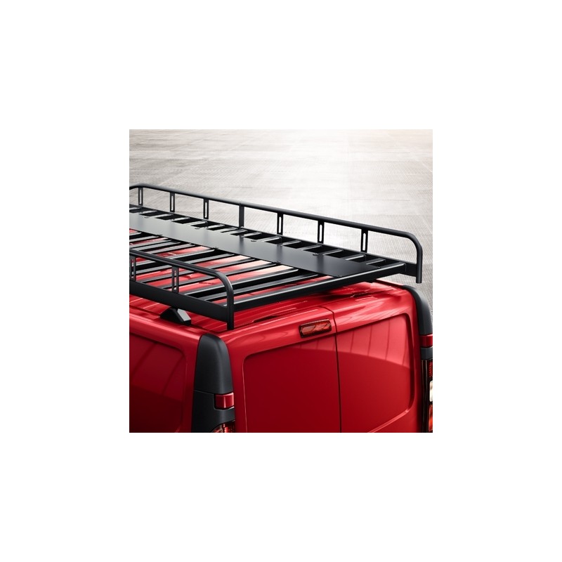 Stalowy trap platformy bagażowej, kolor czarny, L2H2 95599513 (Vivaro B)