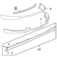 Spoiler zderzaka tylnego 93199814 (Insignia A Hatchback)