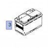 Akumulator 12V 90A 95959514 (Antara)