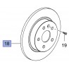 Tarcza tylna 315 mm 13586855 (Zafira C)