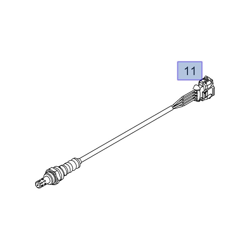 Sonda Lambda 93189215 (Astra H, Zafira B)