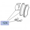 Klocki hamulcowe przednie 22959104 (Astra J, Insignia A, Zafira C)