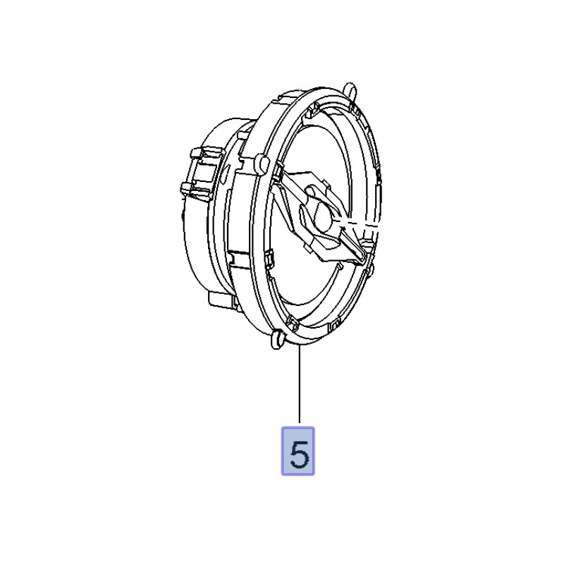 Silnik regulacji lusterka 13343699 (Astra K, Insignia B, Zafira B)