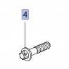 Śruba TORX koła pasowego 55187537 (Agila A, B, Astra H, J, Combo D, Corsa C, D, E, Meriva A, B, Tigra B)